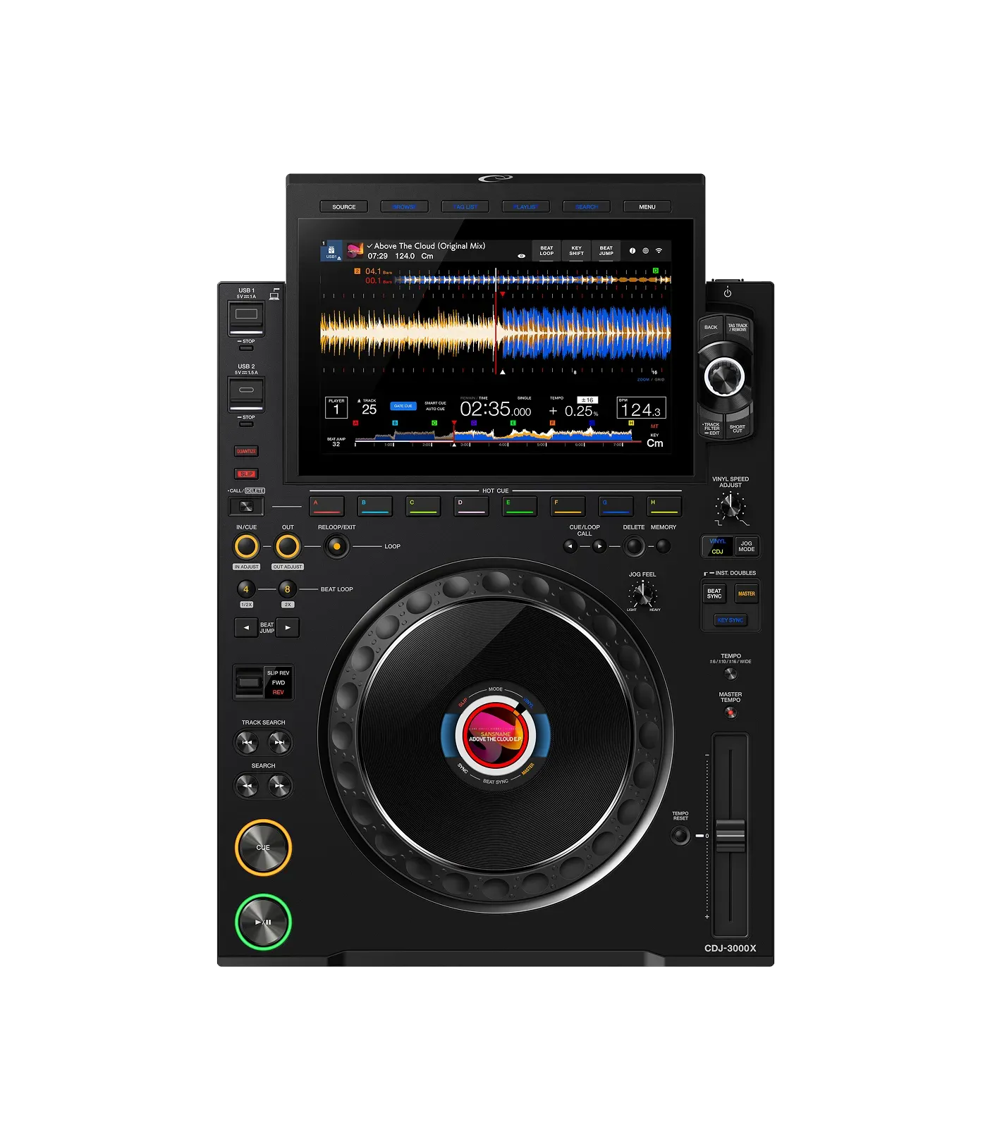 AlphaTheta CDJ-3000X | Profesyonel DJ Media Player CDJ-3000X Sesçi
